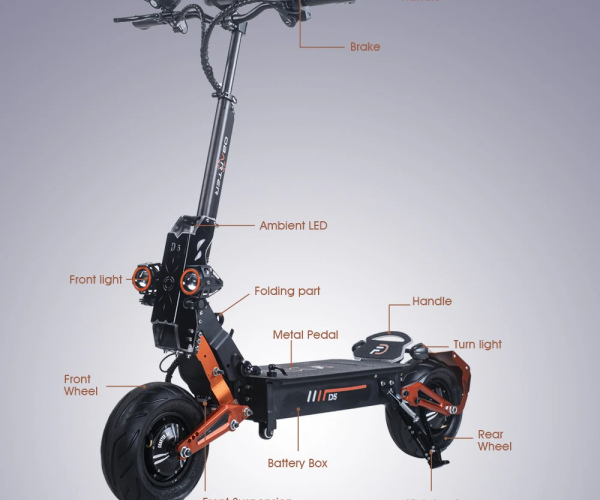 5000w Electric Scooter